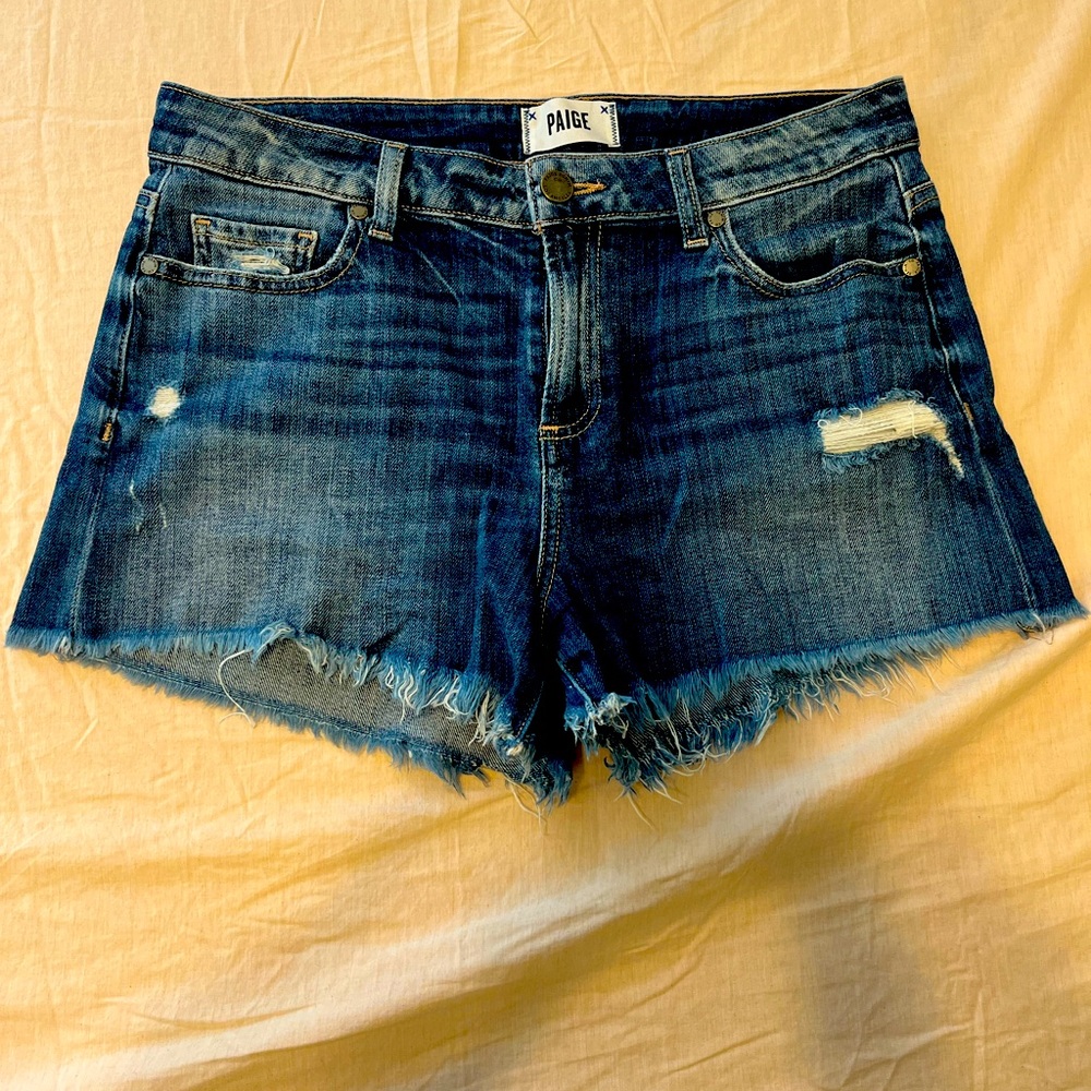 Paige shorts. Gently worn.